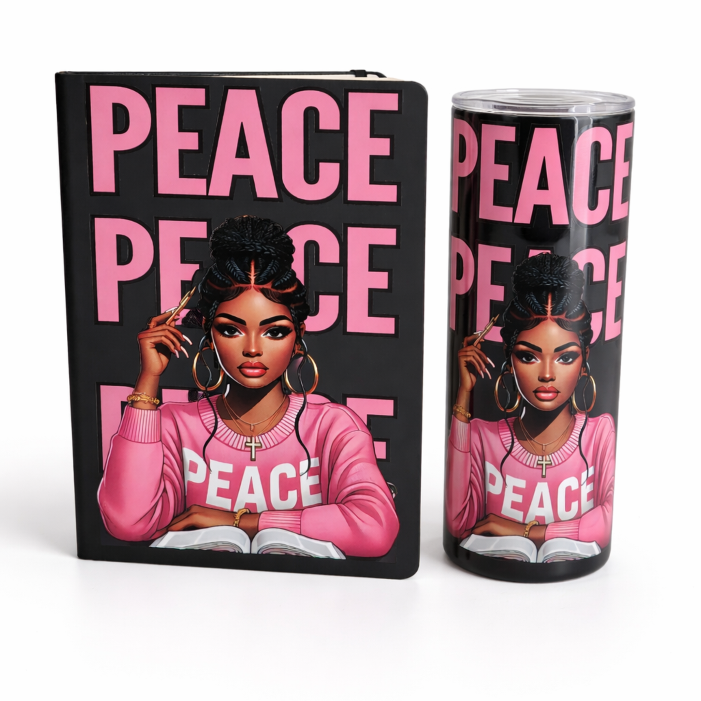 Peace Journal & Tumbler Bundle