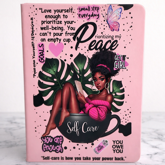 Self-Care Peace Journal | Prioritize You Notebook