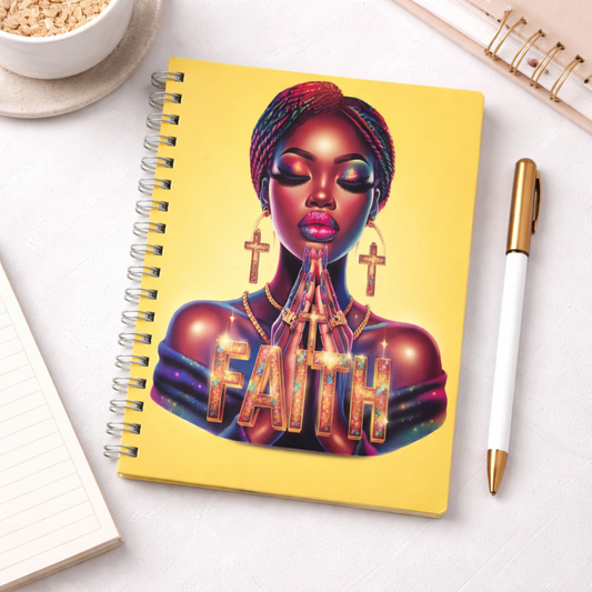 FAITH LADY-UVDTF TRANSFER JOURNAL/20 OZ TUMBLER