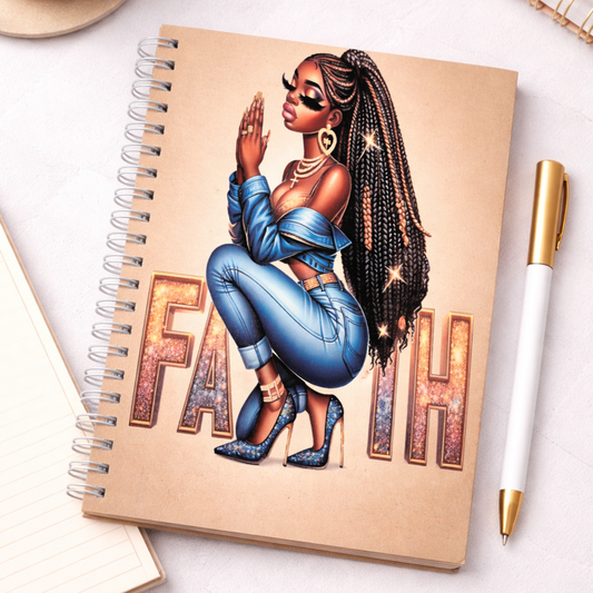 FAITH-UVDTF TRANSFER JOURNAL / 20 OZ TUMBLER