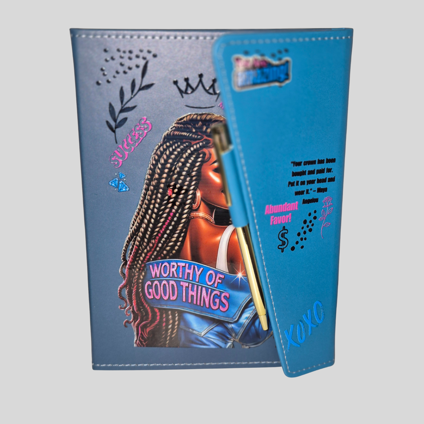 Worthy of Good Things Journal | Luxury Mindset Notebook